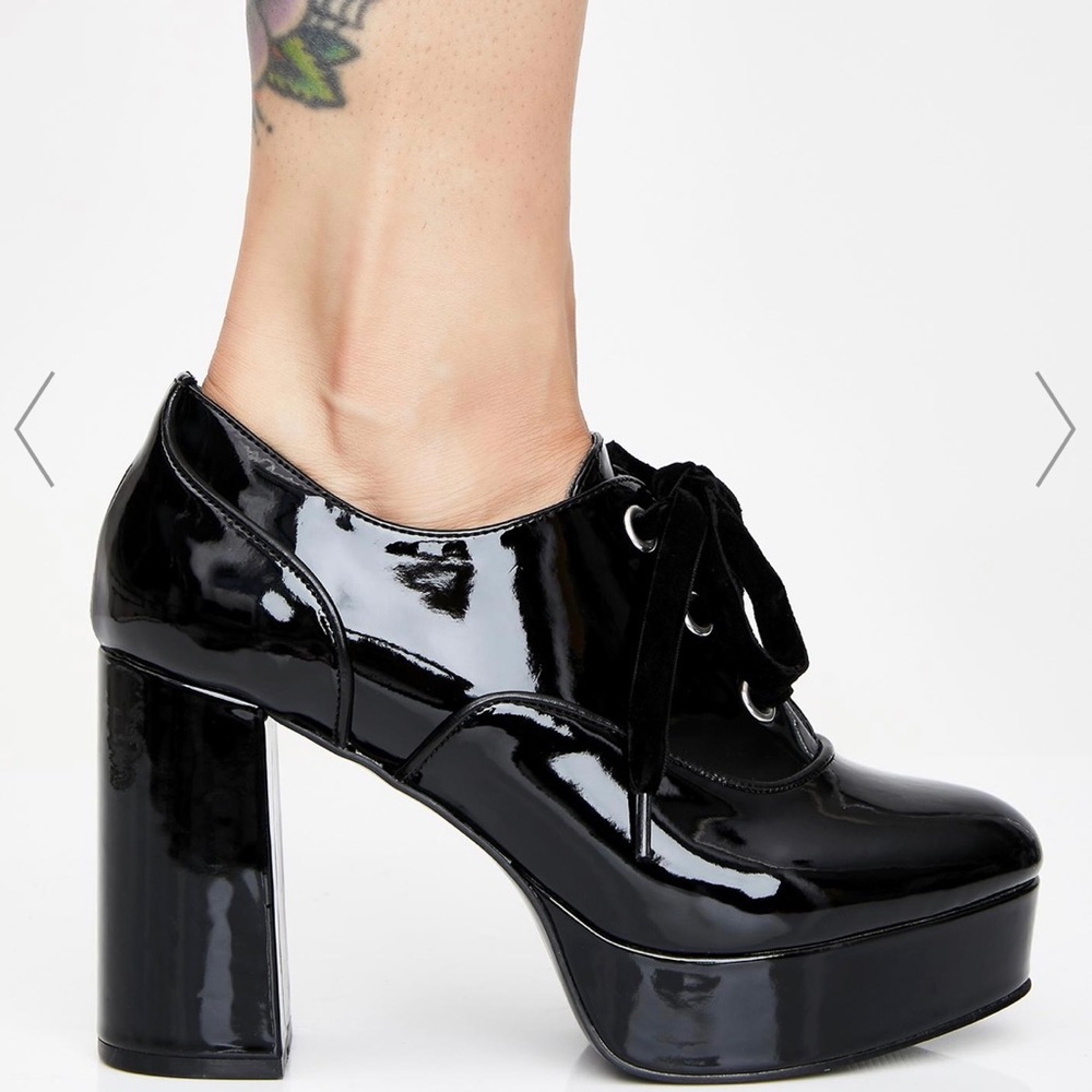 Nattaly Patent Booties